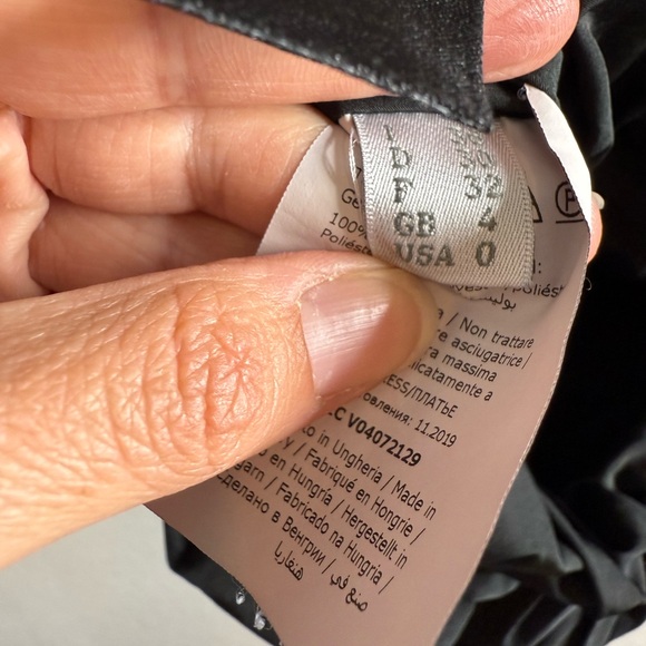 Philosophy di Lorenzo Serafini V-Neck Mini Dress
 Sz 0 - Picture 10 of 16